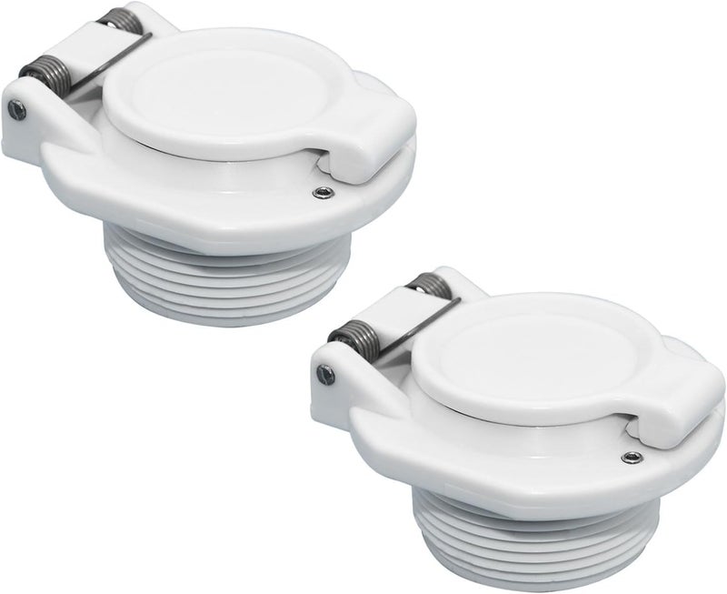 Ebrmeiwo 2 Pcs W400BWHP Vacuum Safety Lock, Swimming Pool Wall Accessory Replacement, for Pool Suction Cleaners - Image 1